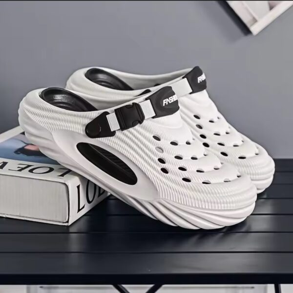 🌊 Wave Series Men Clogs - Outdoor Casual Non-slip Footwear Men Sandals - Image 6