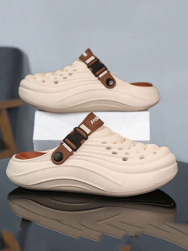 🌊 Wave Series Men Clogs - Outdoor Casual Non-slip Footwear Men Sandals - Image 2